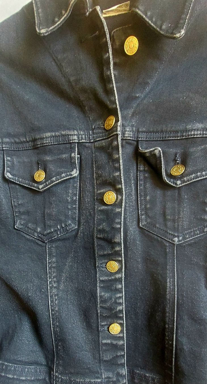 Jacken: Veste jeans noire taille M – Gebraucht aus Plan-Les-Ouates von Lolothebest 3