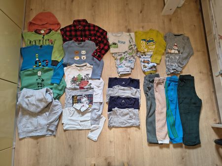 Jungen Kleiderpaket Gr. 104 (4J) - Boboli, Adidas, Canadian
