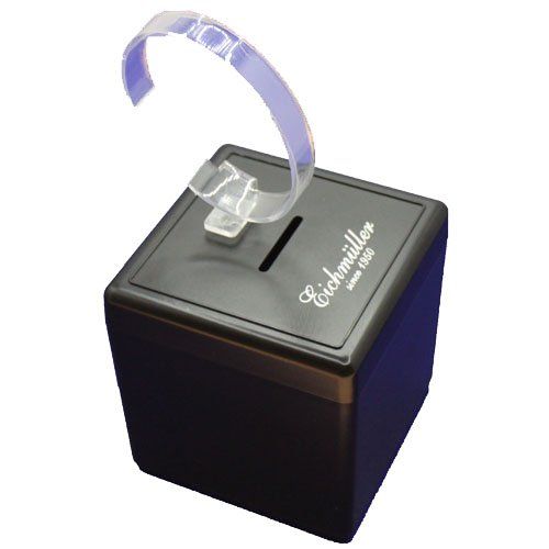 Scatole porta orologi: Boîte cube en plastique pour montre – Nuovo (secondo la descrizione) da Marsens venduto da fakia 2