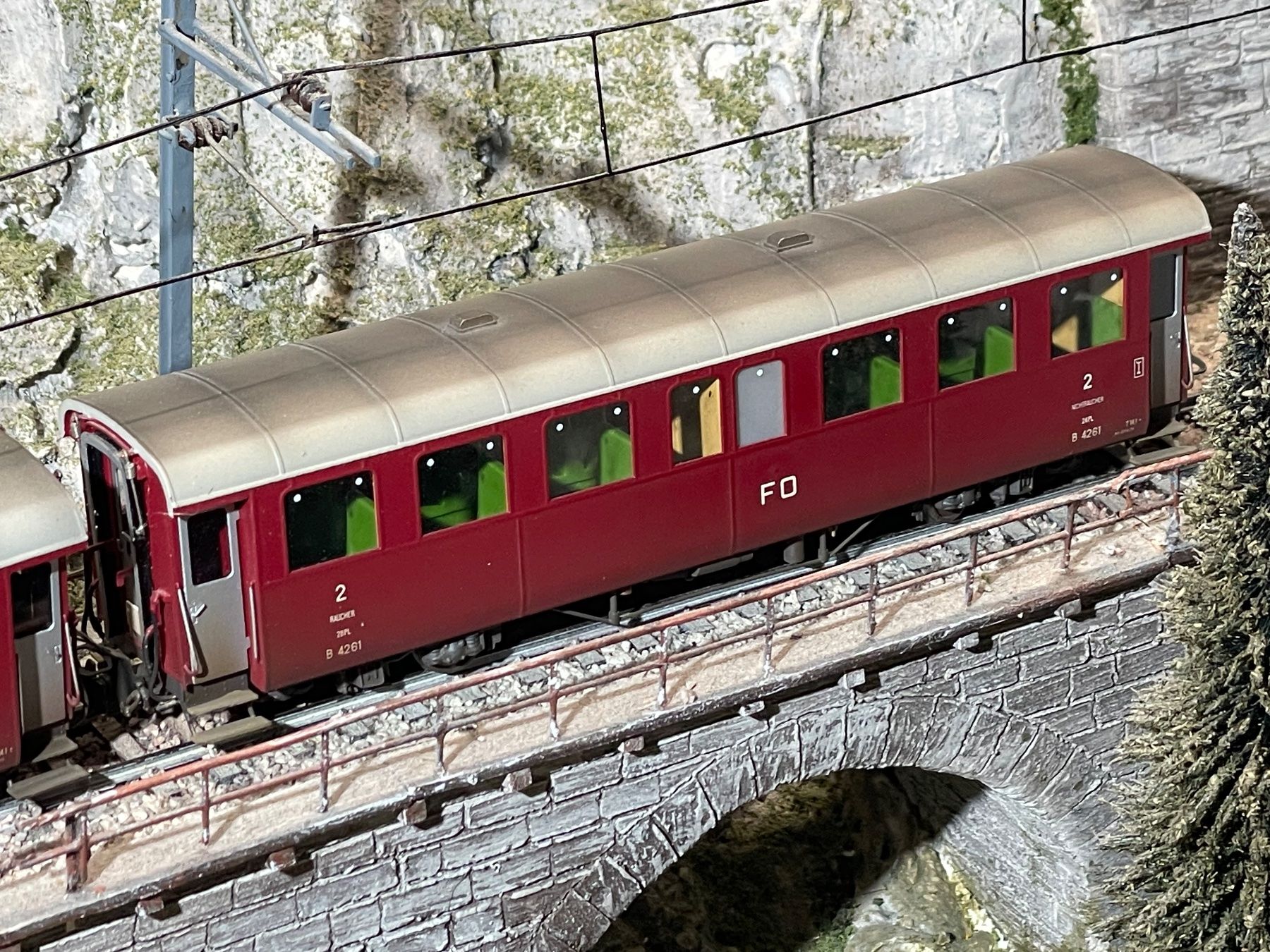 Ferro-suisse Modellini di ferrovie: Ferro Suisse- FO - Set- 3- teilig – Usato da Krummenau venduto da ferrotech 1