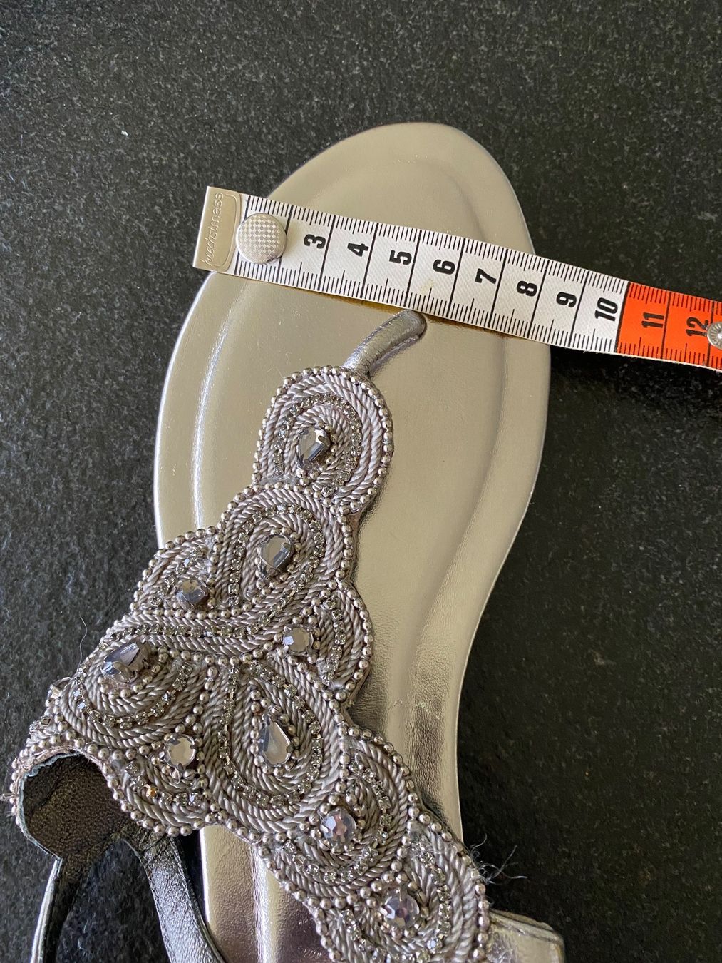 Scarpe da donna: Zehensandale Leder silber – Nuovo (secondo la descrizione) da Freidorf TG venduto da sito75 5