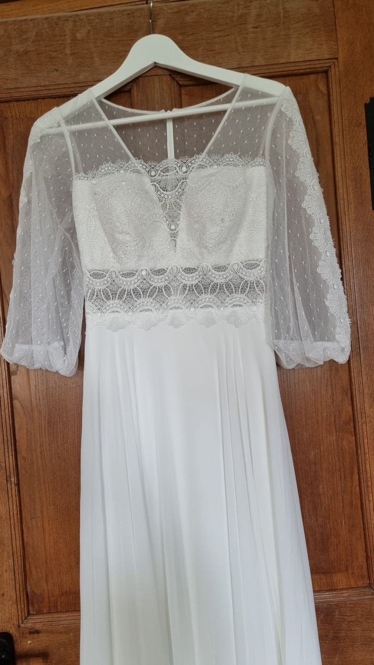 Kleider: Wunder schönes Neues Boho Brautkleid gr 34 luxar limited – Neu (gemäss Beschreibung) aus Wigoltingen von Zuckerfee84 3