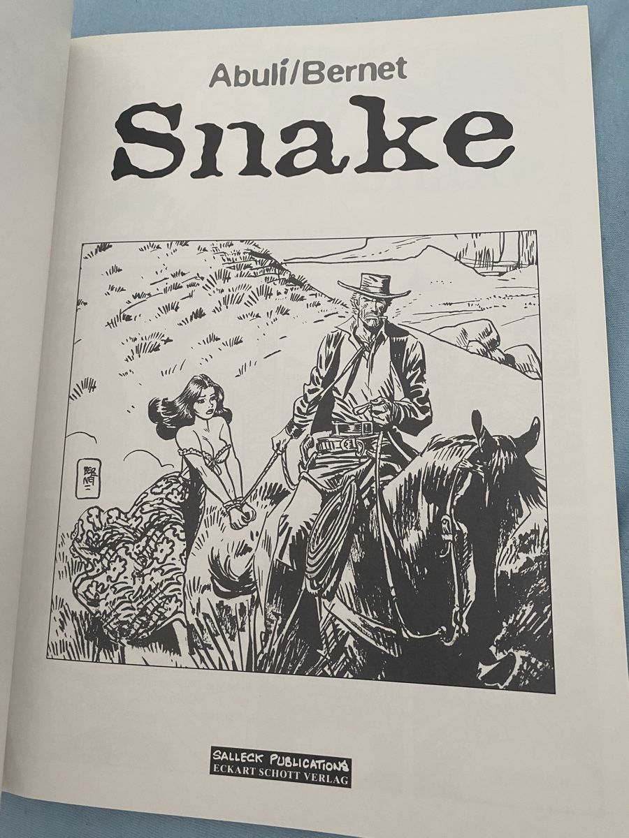 Fumetti: Snake, Abuli/ Bernet, Deutsch – Usato da Jona venduto da Mister_N0 2