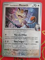 Team Rocket's Meowth - Reverse Holo Destined Rivals