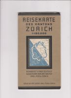 Reisekarte Zurich ... vintage