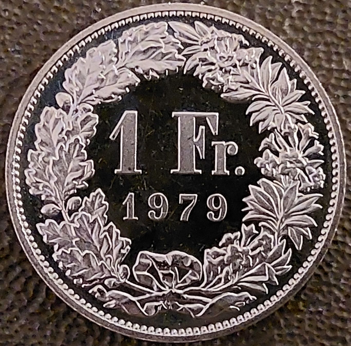 Alle Münzen: 1 Franken 1979 stgl. / aus Münzsatz – Neu (gemäss Beschreibung) aus Arch von coinsandmore