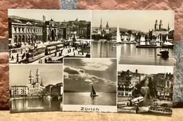 BAHNHOFPLATZ - BAHNHOFSTRASSE - Mehrbild von Zürich - Tram