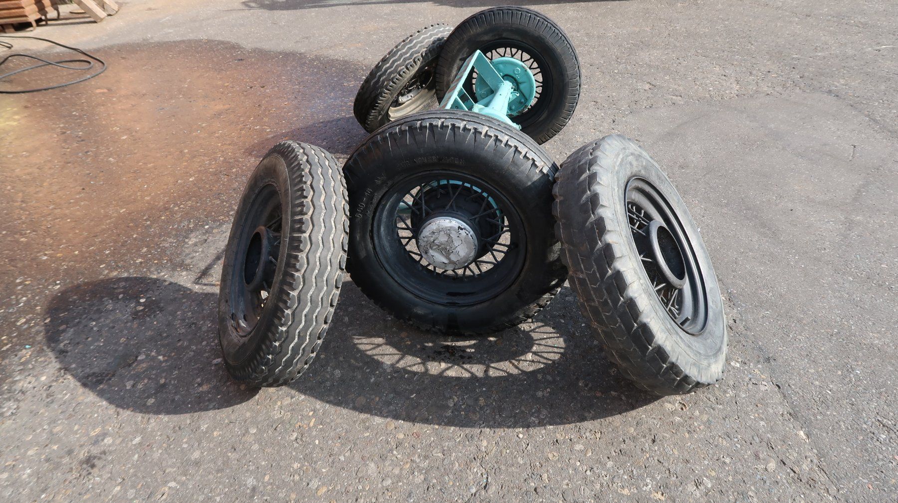 Pneus & Kompletträder: 5 Wire Wheels (Speichenräder) & Hinterachse – Gebraucht aus Fisibach von sut_88cc 5