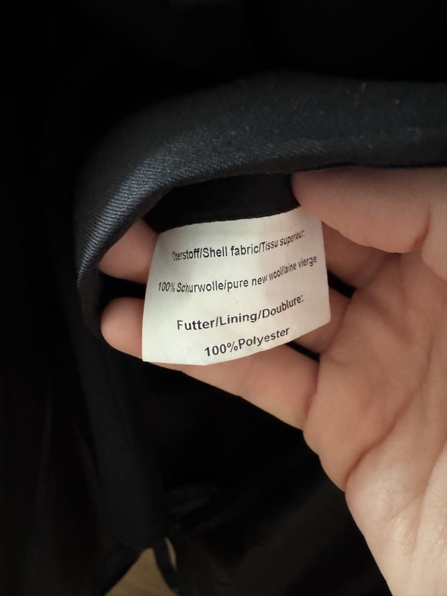 Completi: Schwarzer Herrenanzug, Sevensigns, Grösse 46 – Usato da Cham venduto da migi.s 4