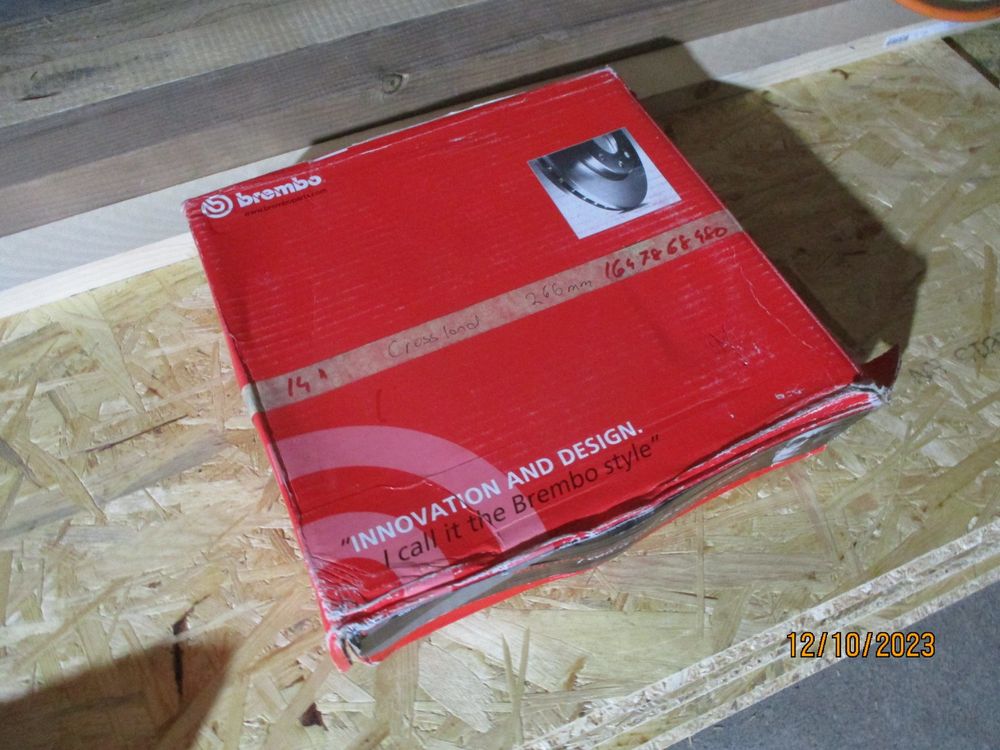 BREMBO BREMSSCHEIBEN 09.8695.14 PSA Opel 1647868480 Kaufen auf Ricardo