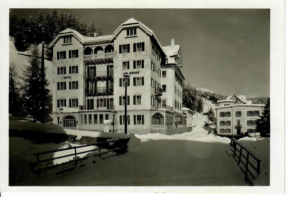 Cartoline postali: Hotel Julierhof - Champfér – Usato da Hochdorf venduto da Ziegel-16