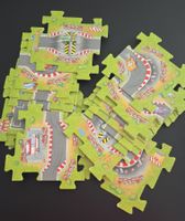 Rennbahn Legespiel Puzzleteile Rennstrecke Kinder Spiel