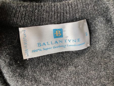 BALLANTYNE Scotland - Super Geelong Lambswool Pullover
