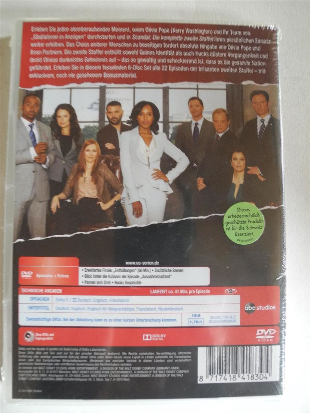 Alle DVDs: DVD Scandal, Staffel 2, Nr. 543 – Neu und originalverpackt aus Kottwil von Crazyrolf 1