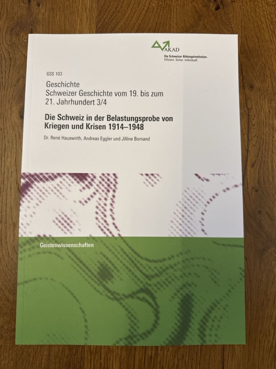Libri: AKAD Schweizer Geschichte GSS 103, Top! – Nuovo (secondo la descrizione) da Willerzell venduto da man_6y2r