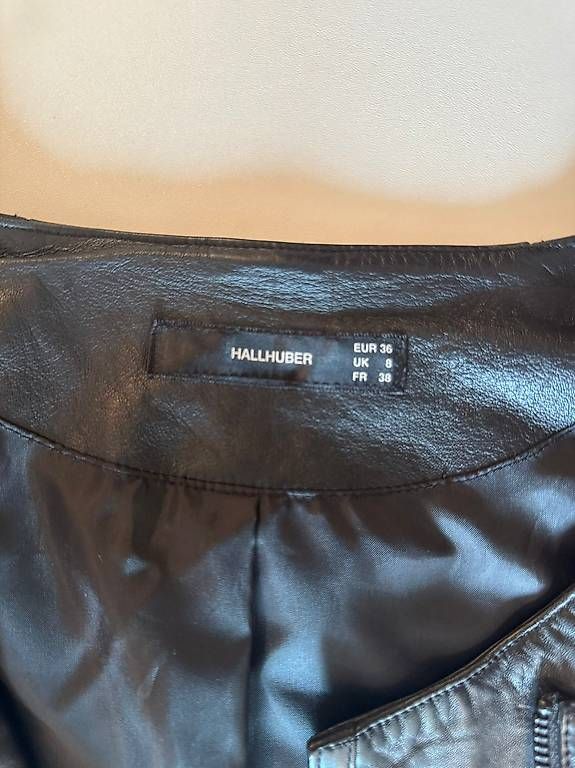 Vestes: Hallhuber Lederjacke  – D'occasion à Luzern par per_mxf5 2