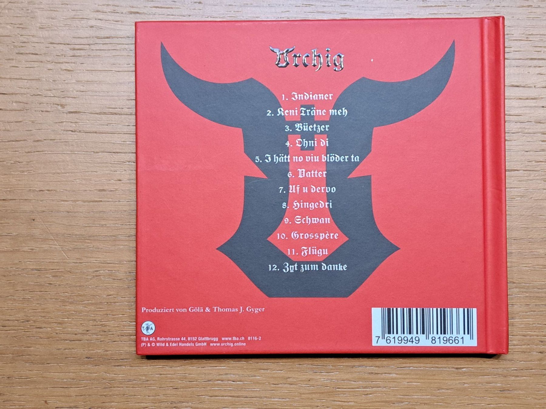 CD: CD GÖLÄ, Urchig (CD + DVD) mit Booklett – Usato da Unterseen venduto da Kanica 1
