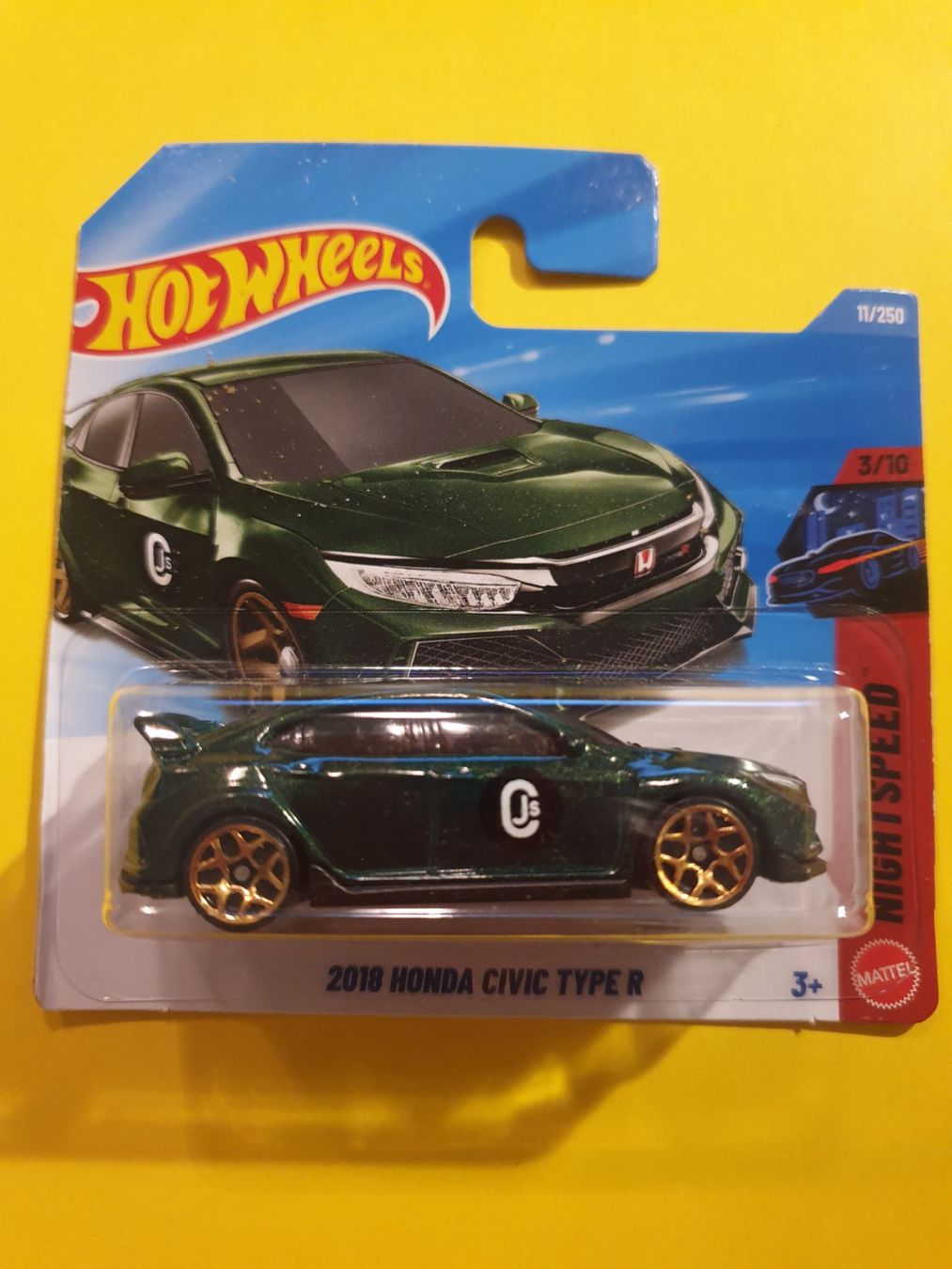 Hot Wheels Modellini d'auto: Hot Wheels 2018 HONDA CIVIC TYPE R – Nuovo e nell'imballaggio originale da Oftringen venduto da Rotor 1