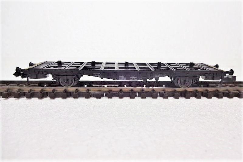 Wagon Porte-conteneurs Fleischmann échelle N – SBB CFF Avec 2 Conteneurs Planzer – Époque 4