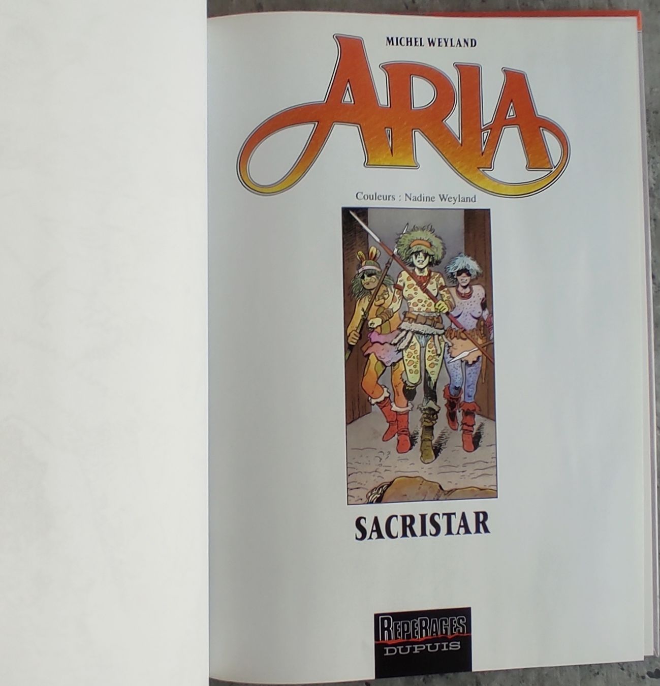 Fumetti: ARIA 19. Sacristar (EO) – Usato da Biel/Bienne venduto da pijama 3