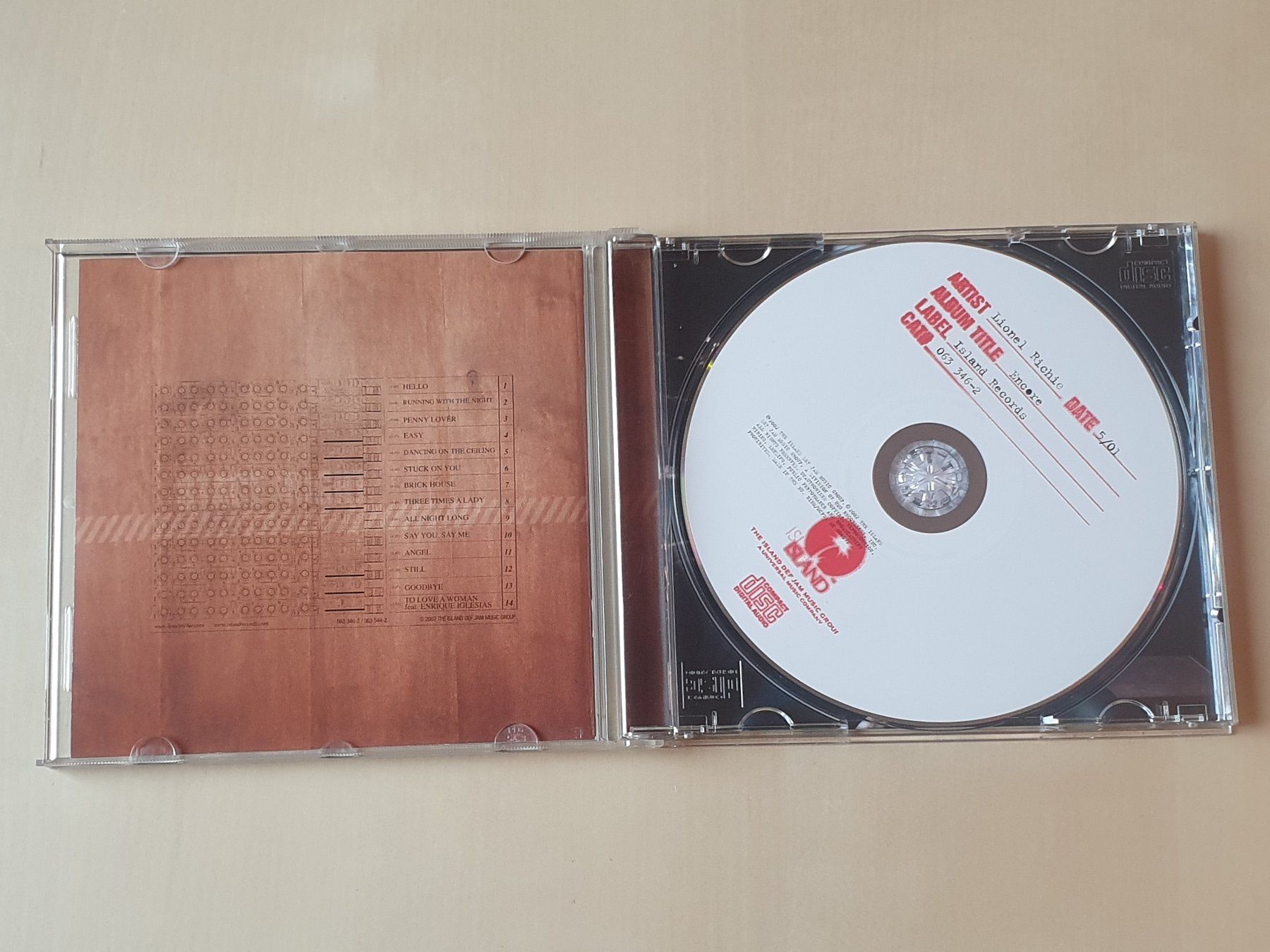 CDs: Lionel Richie Encore – D'occasion à Stansstad par collectorsshop 2