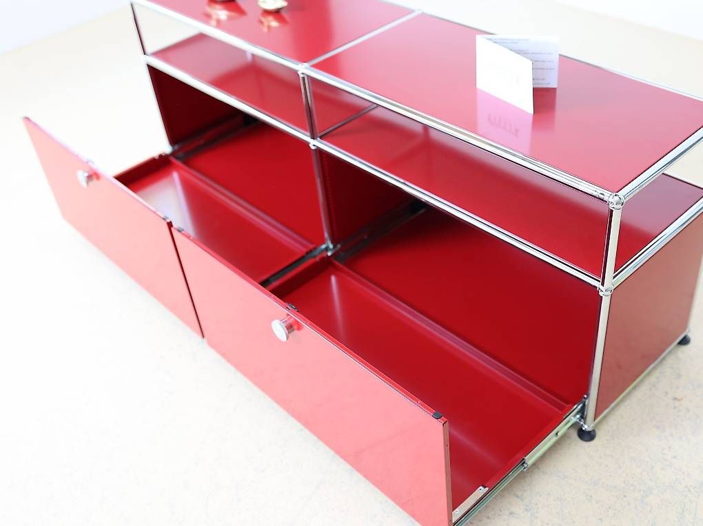 USM Kommoden: USM Haller Sideboard | Rubinrot 2x2 | Neuwertig – Gebraucht aus Meinisberg von atelier_TILIJA 4