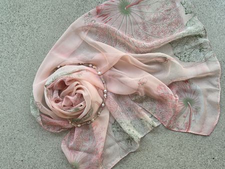 Seidenschal (chin. Silk) 50x146
