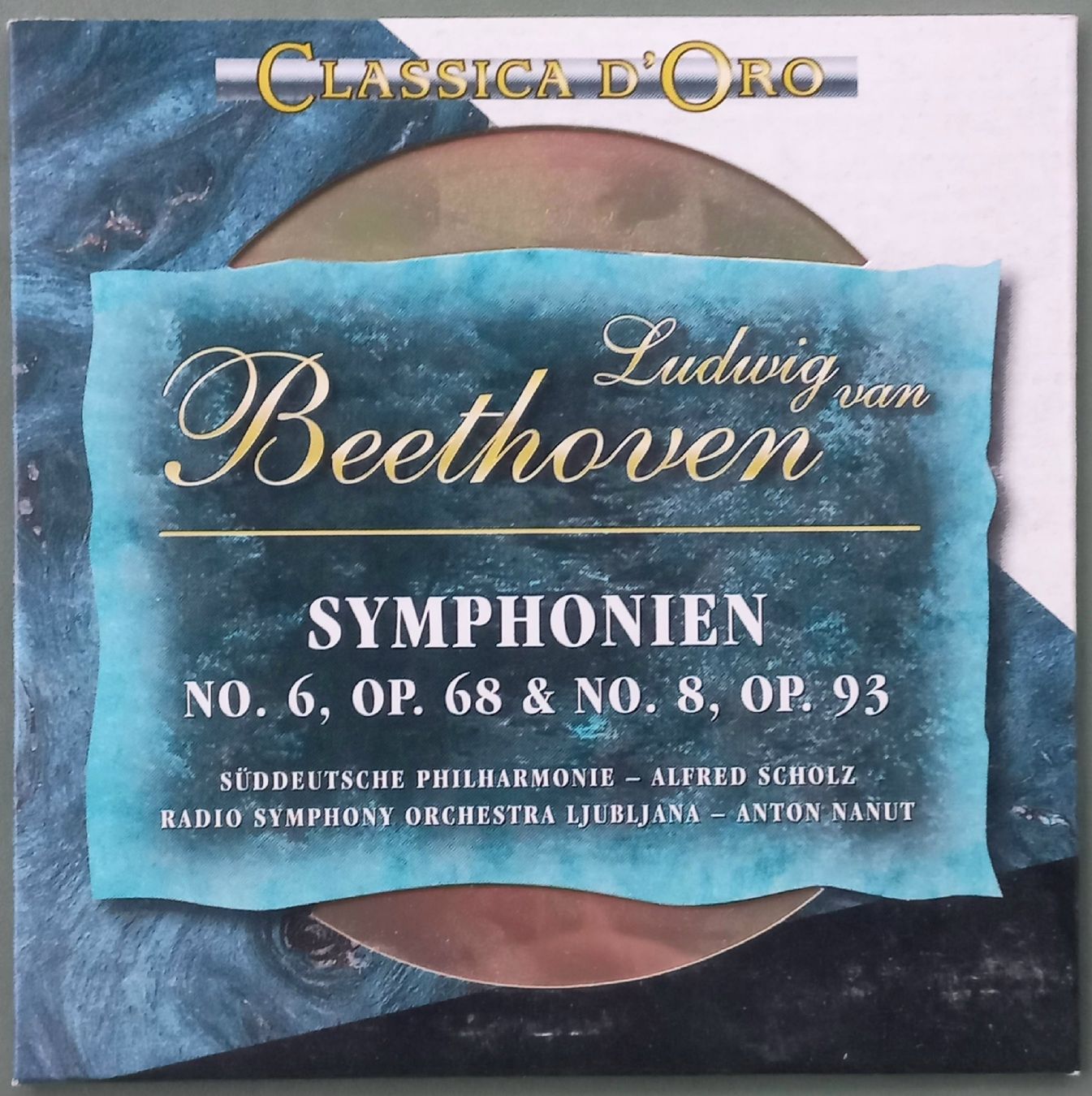 CD: CD - Ludwig van Beethoven - Symphonien 6 & 8 – Usato da Niederuzwil venduto da lubimaja