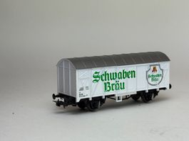 GB5- Liliput gedeckter Güterwagen Schwaben Bräu