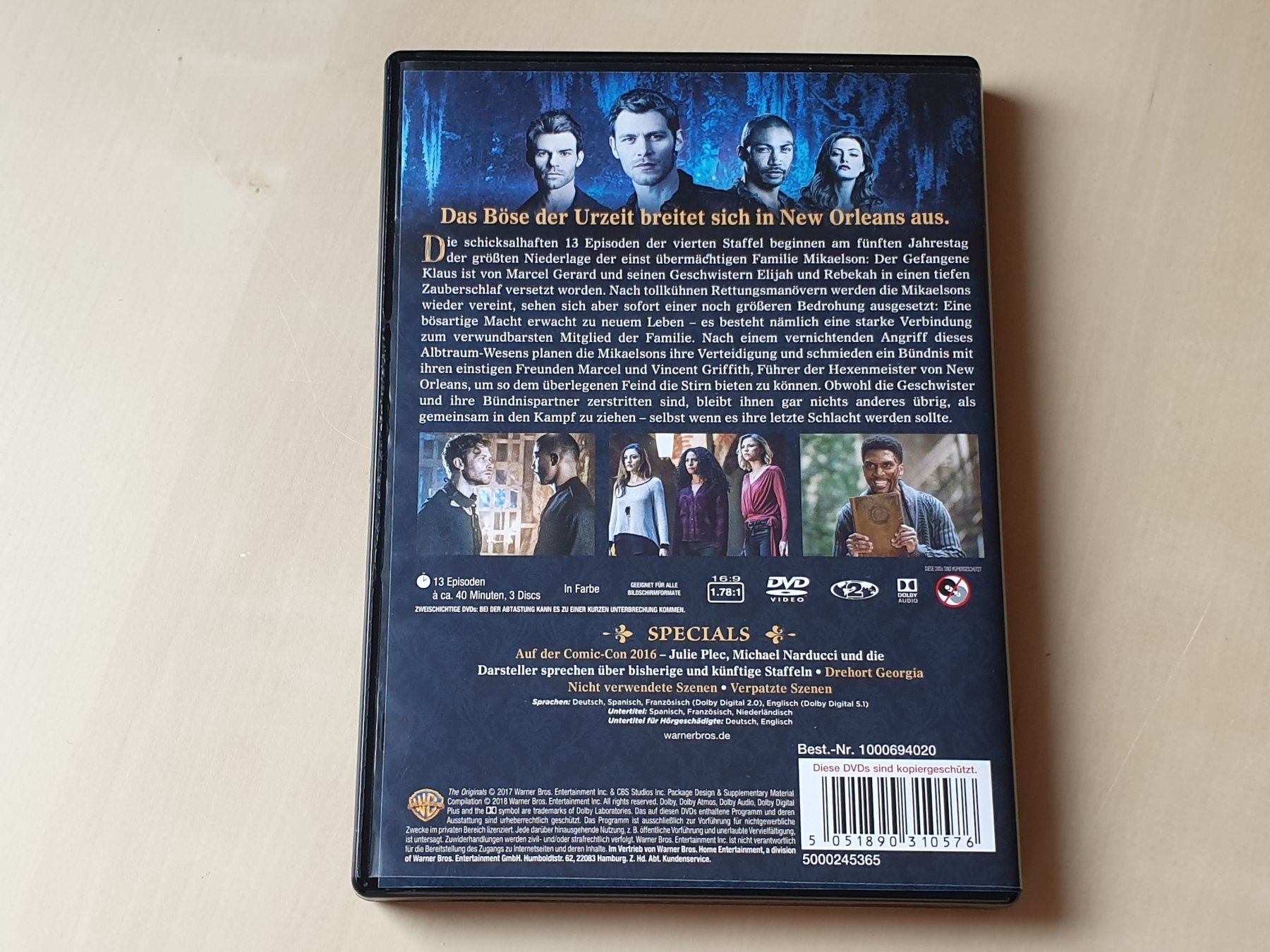 Tutti i DVDs: The Originals Staffel 4 – Usato da Stansstad venduto da collectorsshop 1
