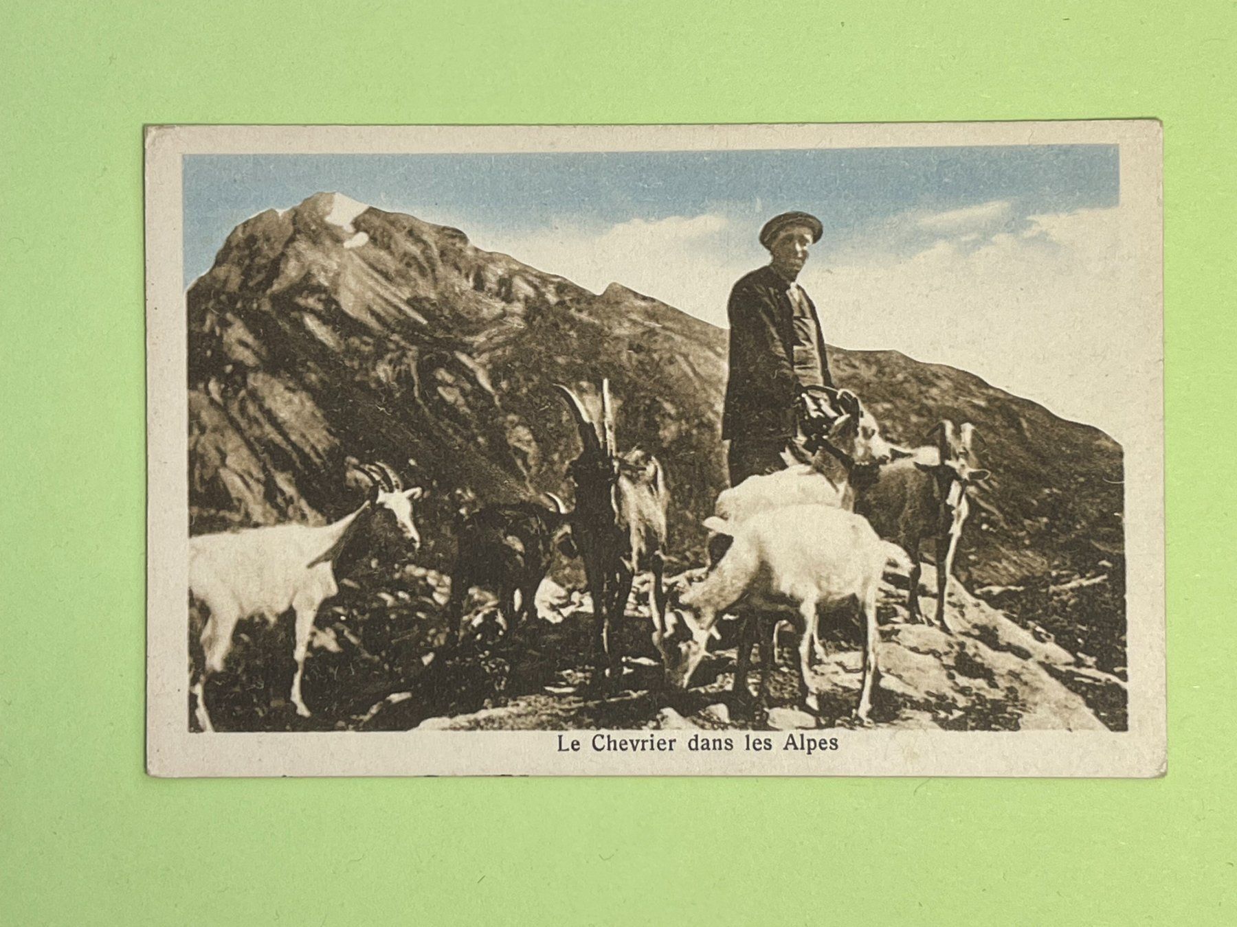 Cartoline postali: Le Chevrier dans les Alpes – Usato da Steg VS venduto da _vinci_
