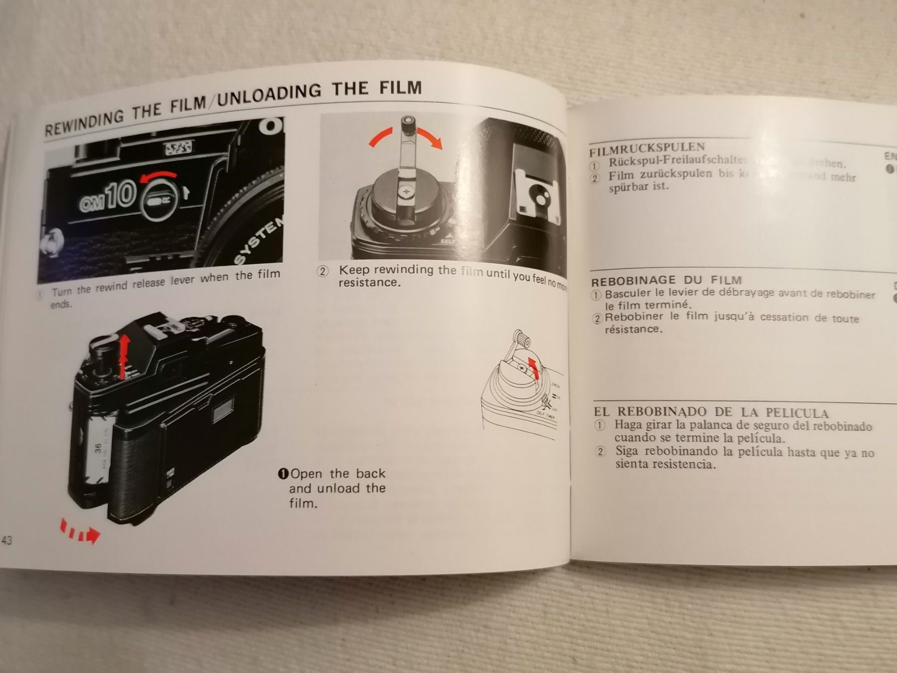 Livres: Olympus OM 10 Quartz - Anleitung – D'occasion à Basel par vintagecollector 1