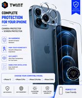 Kamera & Displayschutz für iPhone 12/12 Pro/12 Pro Max/Mini