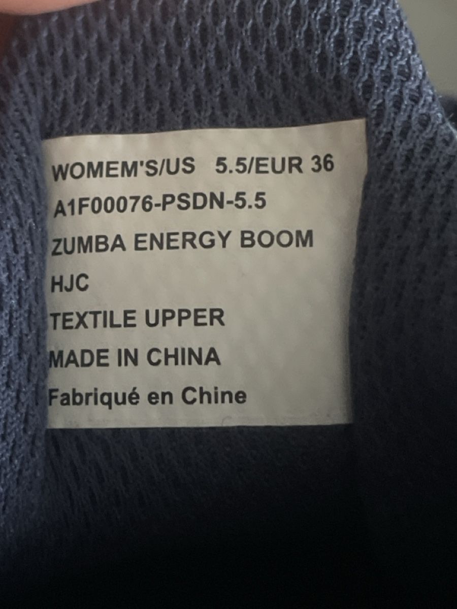 Scarpe per ragazze: Zumba Energy Boost Schuhe Gr. 36/Neu – Nuovo (secondo la descrizione) da Obergerlafingen venduto da cabo4 4