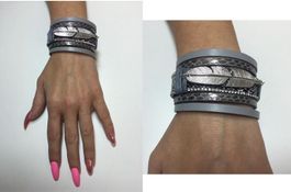 SALE - Modeschmuck Armband mit Feder