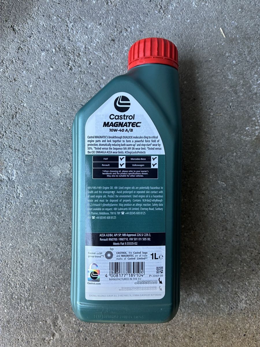 Castrol Oli & Additivi: Castrol 10W-40 ÖL 5 Liter – Nuovo e nell'imballaggio originale da Emmenbrücke venduto da nne_hm9j 2