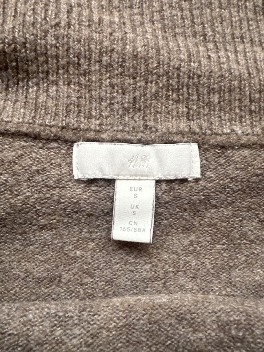 H&M Pullover & Sweatshirts: H&M Strickpullover mit Rollkragen grau braun Grösse S – Gebraucht aus Buchs AG von Dasmusstduhaben 1