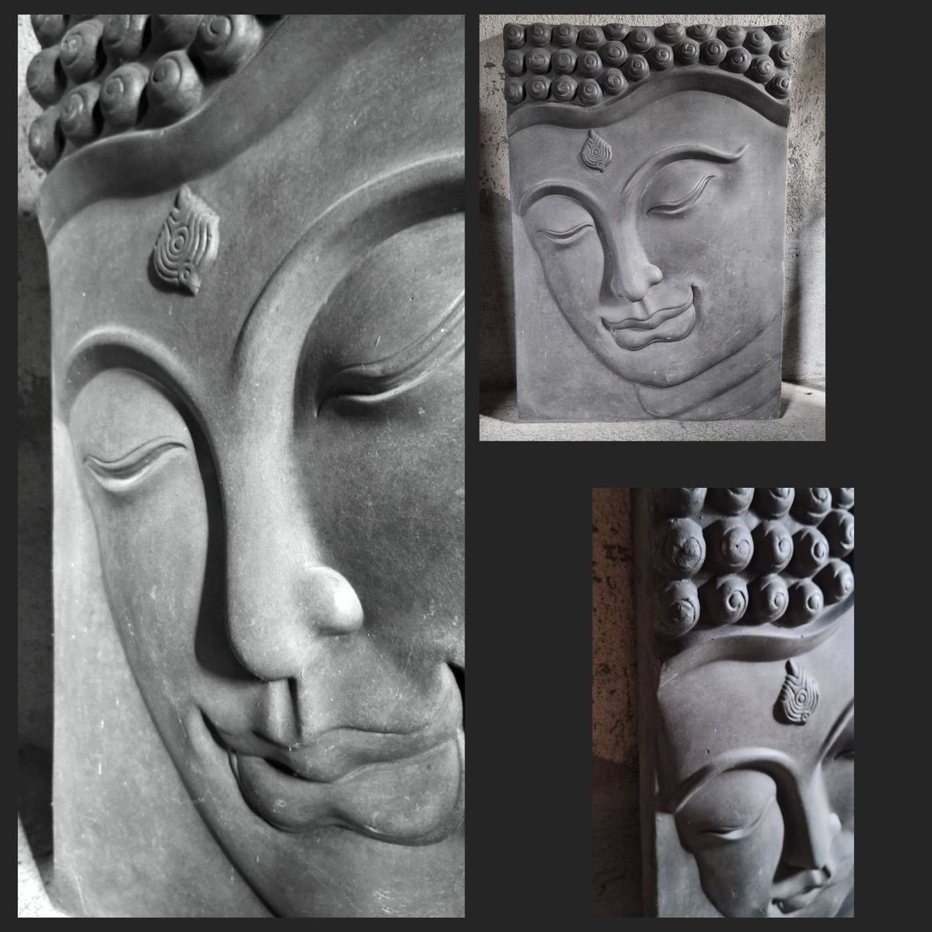 Dipinti: Grosses Buddha /Gips-Wand Figur – Nuovo (secondo la descrizione) da Emmenbrücke venduto da abu_9mj8