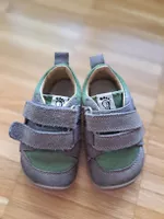 Barefoot children shoes grey green used gr 24