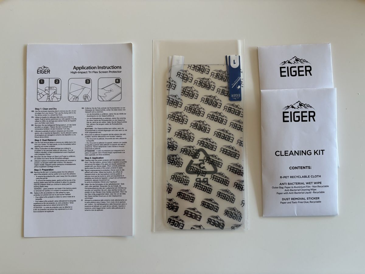 Lackretusche & Schutzfolien: EIGER Screen Protector für iPhone 15/15 PRO – Neu und originalverpackt aus Weggis von Viva80 2