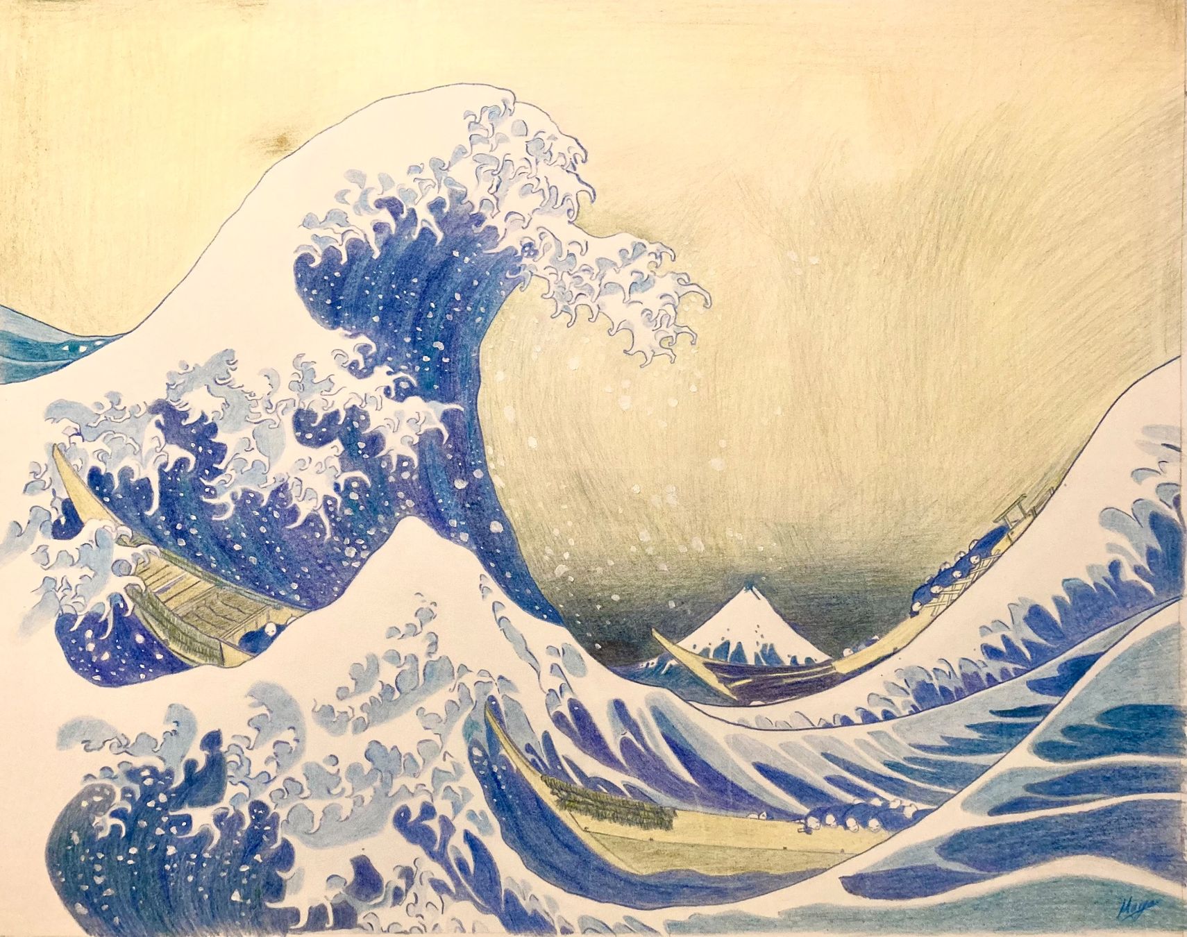 Dipinti: Die große Welle vor Kanagawa – Nuovo e nell'imballaggio originale da Zürich venduto da Margacrea 2