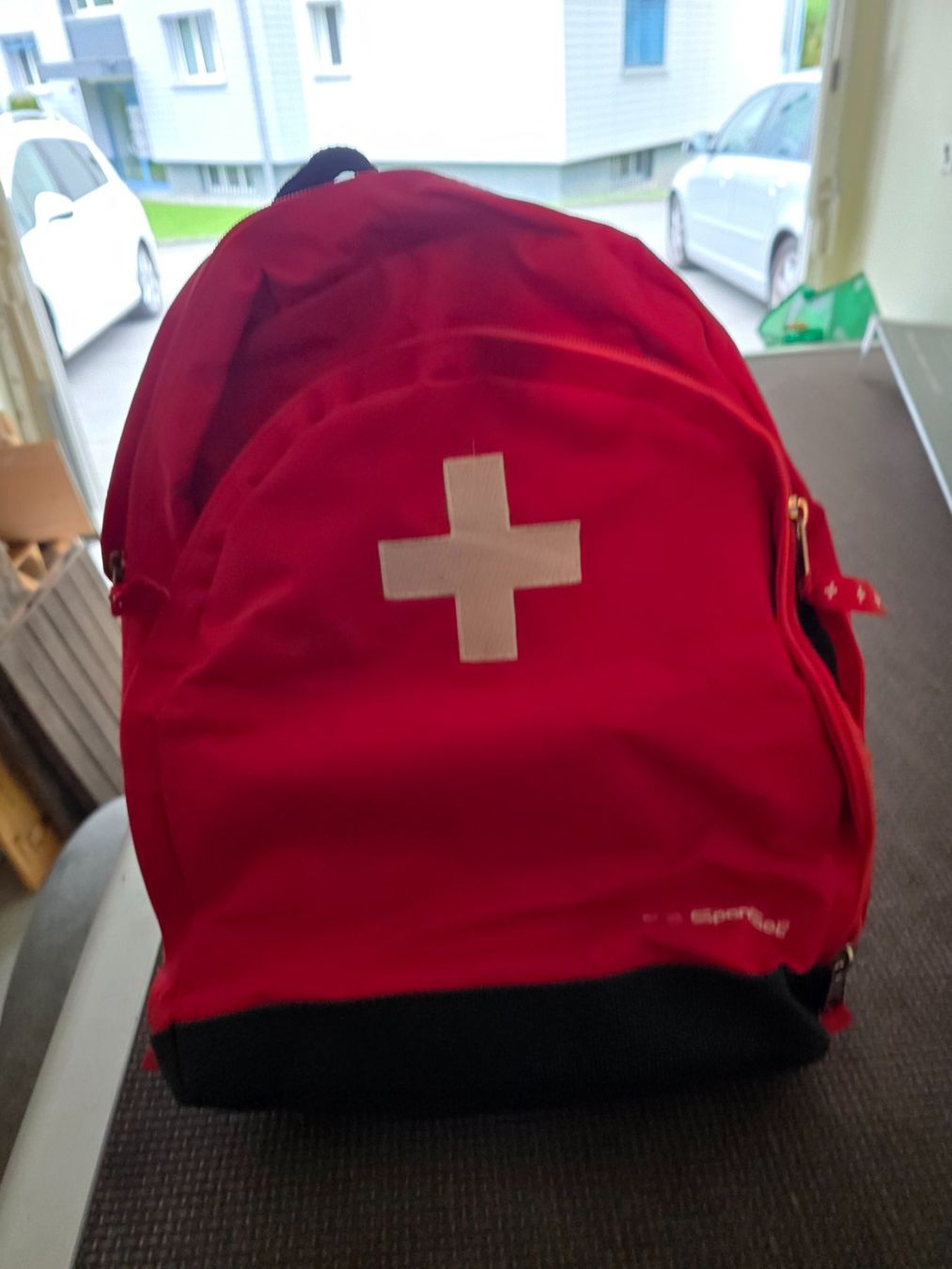Rucksäcke: Rucksack mit Schweizerkreuz – Gebraucht aus Emmenbrücke von bagger58