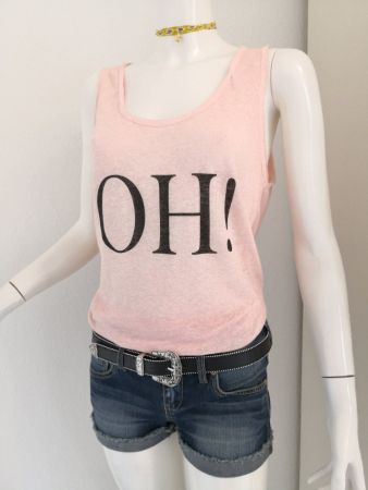 🤩MANGO LEINEN TOP ROSA OH!-DRUCK NEU & D&G P.