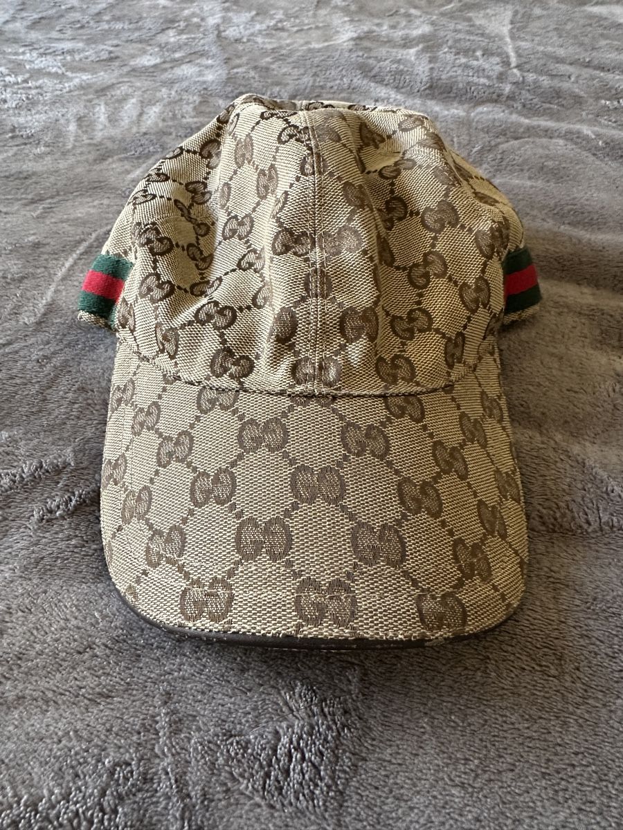 Gucci Copricapi, berretti & cappellini: Gucci Beige Monogram Canvas Baseball Cap - Size M 🧢 – Usato da Genève venduto da bea_72cz 2