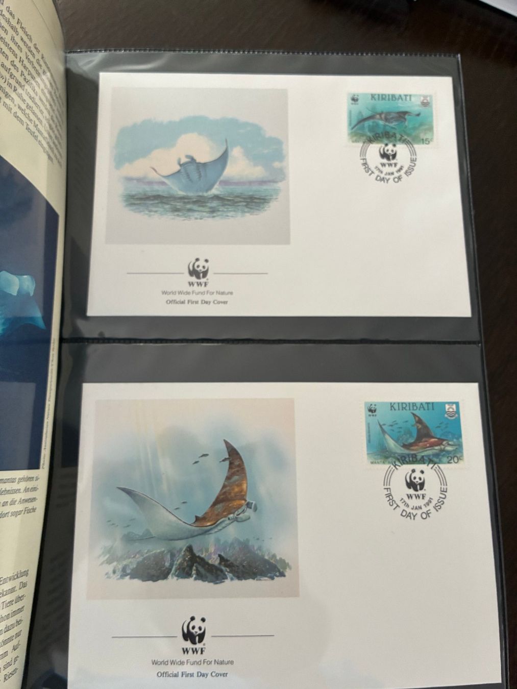 WWF Album: WWF-Briefmarken-Sammlung im Album – Nuovo e nell'imballaggio originale da Thalwil venduto da figueres 1