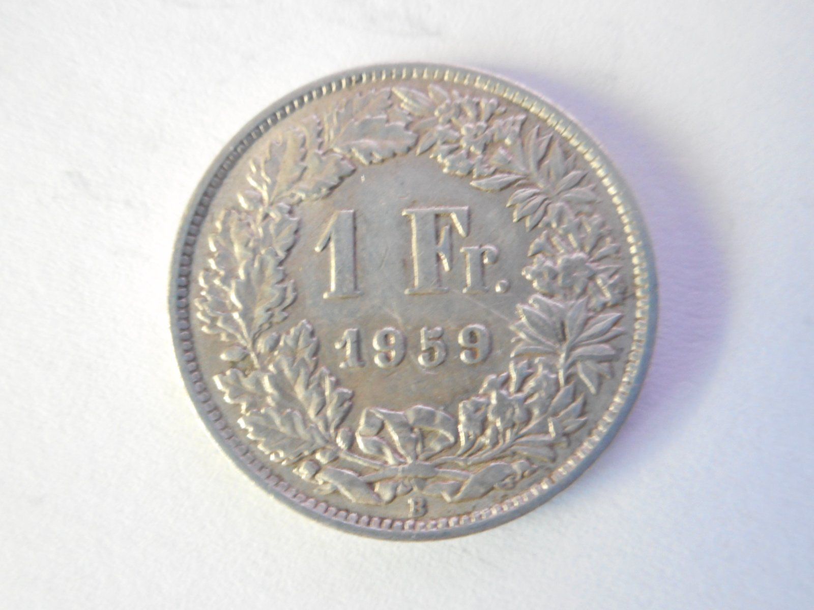 Tutti le monete: 1 Fr. 1959 silber – Usato da Kriegstetten venduto da pizlad2010