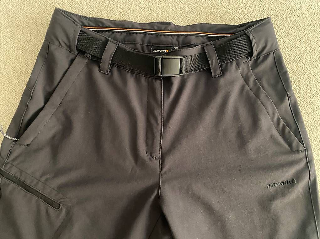 Icepeak Pantaloni: Wanderhose ICEPEAK Gr. 38 grau – Usato da Winterthur venduto da car_gn8b 4