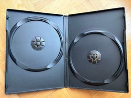 4 DVD-Hüllen für 2 Discs