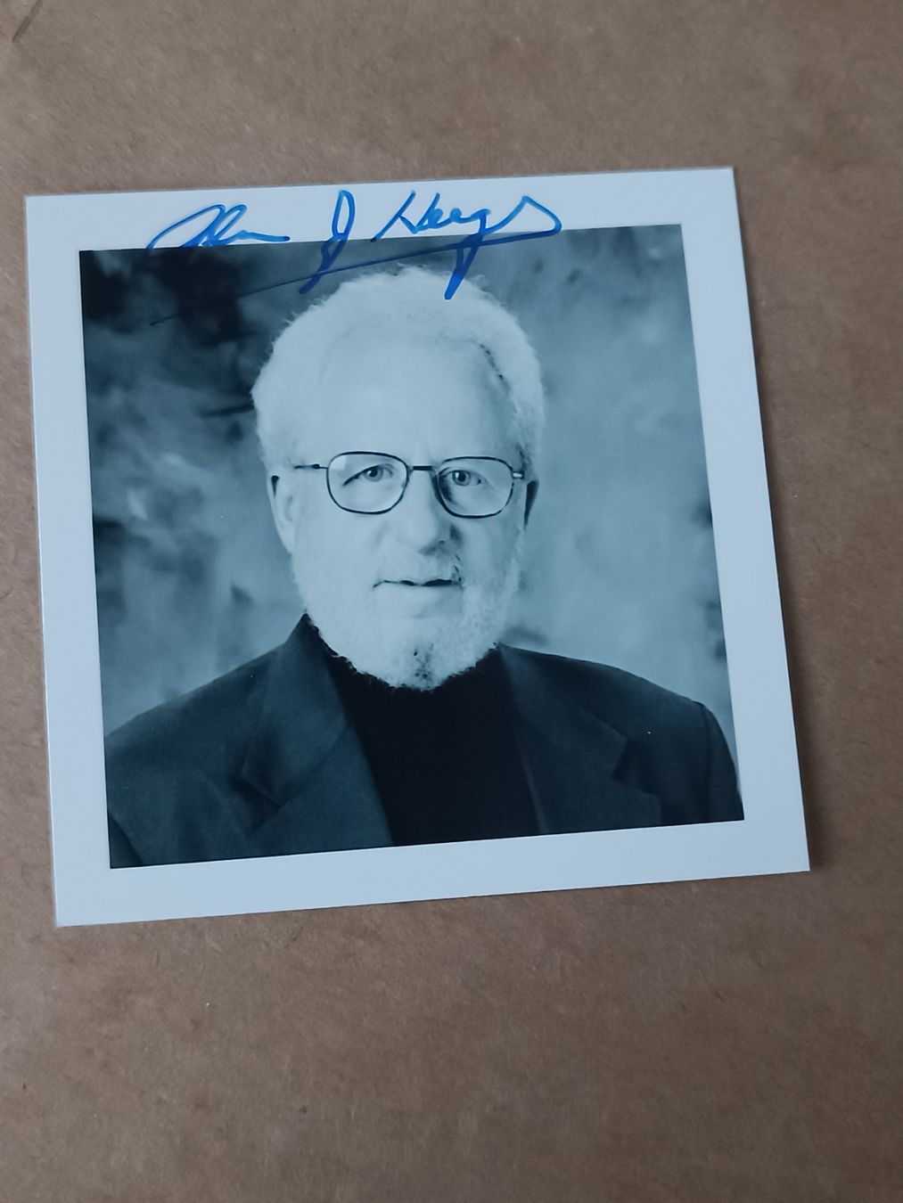 Autogramme: Alan Heeger  - Nobelpreis – Gebraucht aus Menziken von Artographs
