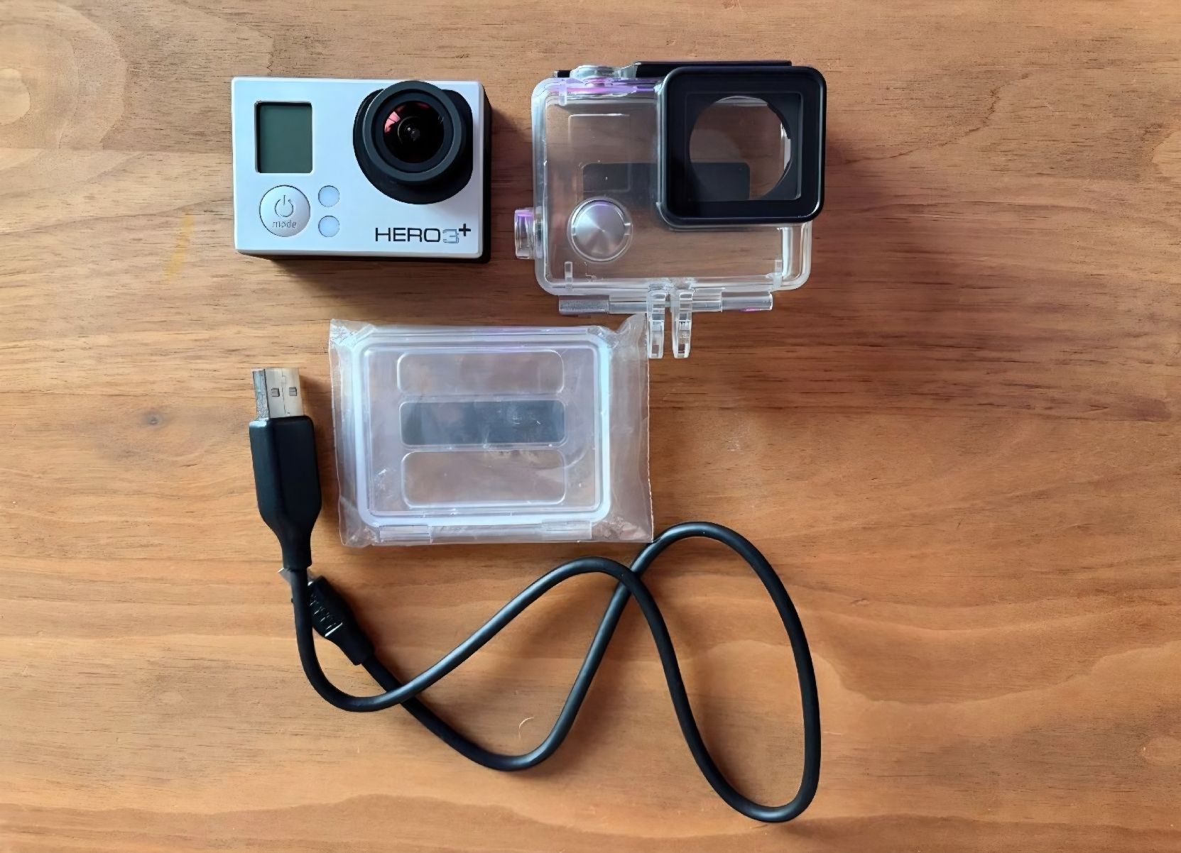 Gopro Action Cam: Caméra GoPro Hero3+ avec caisson et cable USB – Usato da Bramois venduto da Djoule87